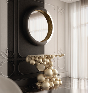 NEWTON gold CONSOLE