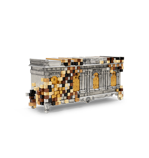 piccadilly gray sideboard