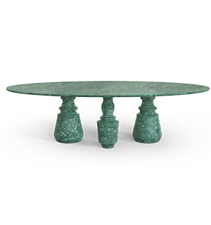 Pietra Oval XL guatemala Dining Table