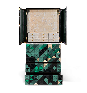 Pixel green ii Cabinet
