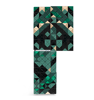 Pixel green ii Cabinet