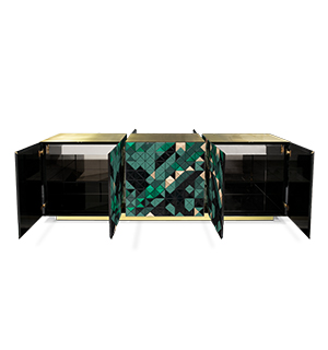 Pixel green Sideboard
