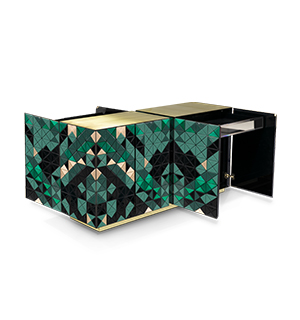 pixel ii green Sideboard