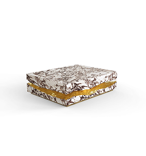 Quarry Calacatta violla marble Center Table