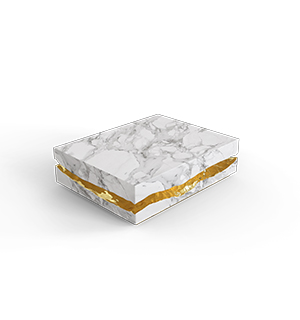 Quarry Carrara marble Center Table