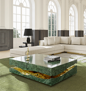 Quarry Guatemala marble Center Table