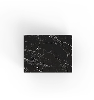 Quarry Nero Marquina marble Center Table