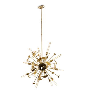 Supernova filigree Chandelier